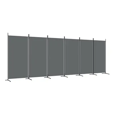 (Anthracite, x cm (W x H)) vidaXL Room Divider Wall Partition Screen Panel Room Separator Privac