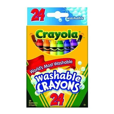 Crayola Washable Crayons 24/Pkg (3-Pack)