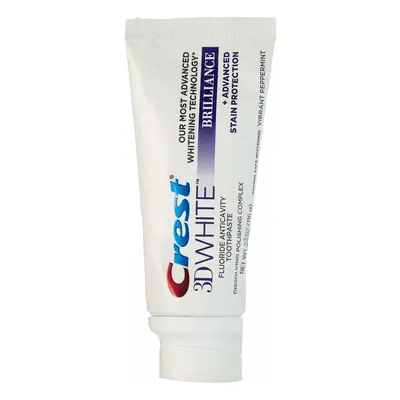 Crest, 3D White, Brilliance Toothpaste, Vibrant Peppermint, 116g