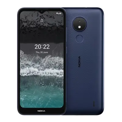 (Dark Blue) Nokia C21 Smartphone with Android 11, 6.5" HD Display, Dual Sim, Unlocked Device, 32