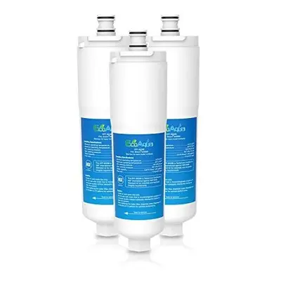 EcoAqua EFF-6026B Fridge Water Filter Compatible with Abode Aquifier, Safelock, AT2002, AT2003, 