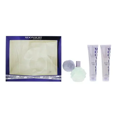 Ariana Grande Moonlight Gift Set: EDP Spray + Body Souffle 100ml + Bath & 100ml Shower Gel