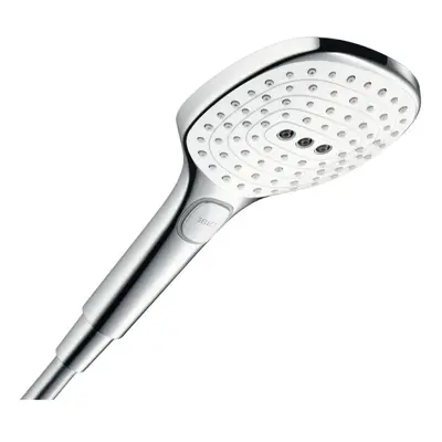 hansgrohe Raindance Select E hand shower, spray modes, white/chrome