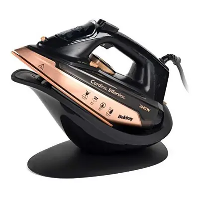 Beldray BEL0747NRG In Cordless Handheld Steam Iron, Large 300ml Water Tank, Self Cleaning Iron, 