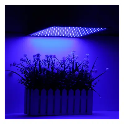 15W 225LED Grow Light Blue Lamp Ultrathin Panel Hydroponics Indoor Plant Veg Flower AC85-265V