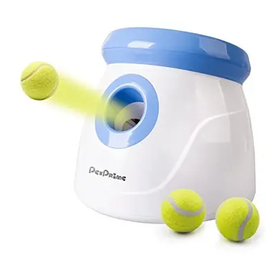 Pet Prime Automatic Dog Ball Launcher - Dog Ball Thrower, Interactive Puppy Pet Fetch Toy, Dog B