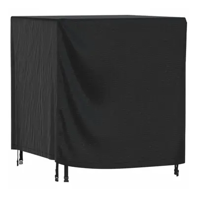 (116 x x cm) vidaXL Garden Furniture Cover Outdoor Furniture Table Cover Black 420D Oxford