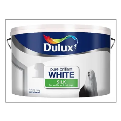 Dulux Silk Pure Brilliant White 10L