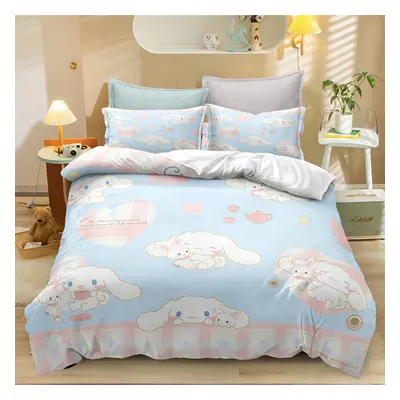 (Style 06, Single(135X200CM/2PCS)) Cute Dog Kids Bedding Single Double Duvet Cover UK