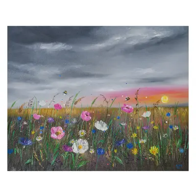 Alison McIlkenny (Sunset over Wildflowers)