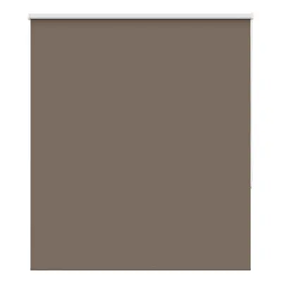 (125 x cm) vidaXL Roller Blind Blackout Coffee 65x130 cm Fabric Width 60.7 cm Polyester