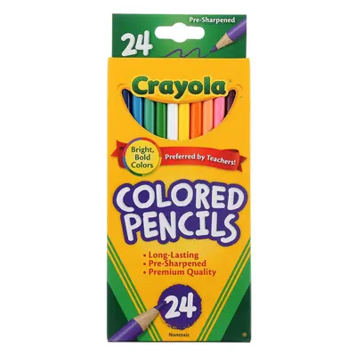 Crayola Colored Pencils Long in a Pack Pack of 96 Pencils Total