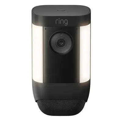 Ring Spotlight Cam Pro Full HD 1080p WiFi Security Camera Plug-in Black