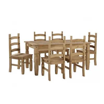 Corona Large Extending Dining Table & Chairs