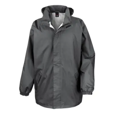 (3XL, Steel Grey) Result Core Mens Midweight Waterproof Jacket