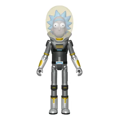 Rick Morty Space Suit Rick Metallic US Excl Action Figure