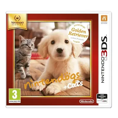 3DS Nintendogs and Cats (Golden Retriever Plus NF) Selects Nintendo 3DS Game