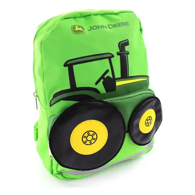 John Deere Boys' Tractor Toddler Backpack Lime Green One Size