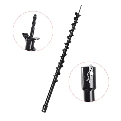 40mm x 800mmm Earth Auger Fence Borer Drill Bit Hole Digger