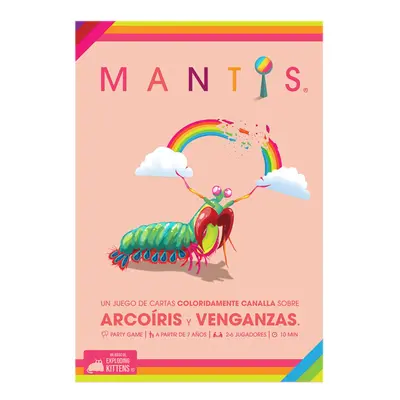 Mantis de Exploding Kittens - Juegos de Cartas para Adultos, Adolescentes y ni?os - Divertidos J