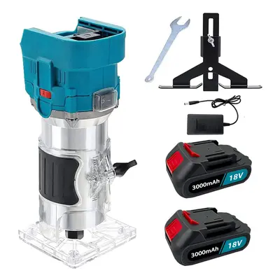 Replace For Makita DRT50ZX4 18v LXT Brushless Cordless Router Trimmer +2xBattery +Charger