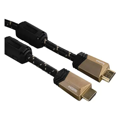 Premium HDMI Cable with Ethernet, Male - Male, Ferrite, Metal, 1.5 m