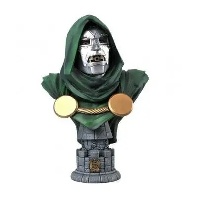 Diamond Select Toys Marvel Legends In 3D Dr Doom Scale Bust - 1:2