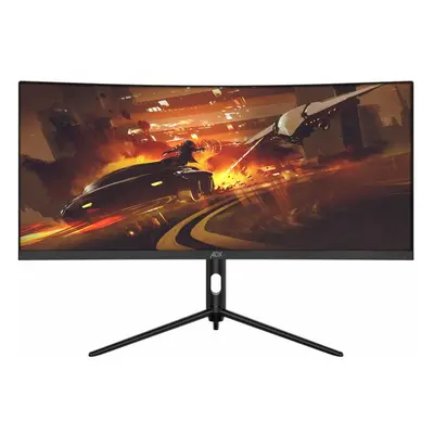 ADX A30A3M25 Wide Full HD 30" Curved LCD Gaming Monitor - Black