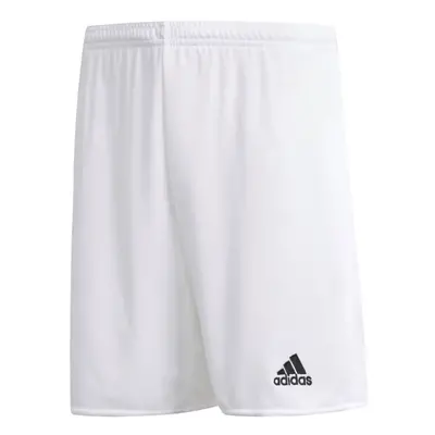 adidas unisex-child Parma Shorts White/Black Medium