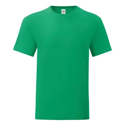 (3XL, Kelly Green) Fruit Of The Loom Mens Iconic T-Shirt (Pack Of 5)