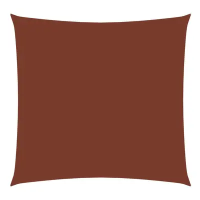 Sunshade Sail Oxford Fabric Square 3x3 m Terracotta