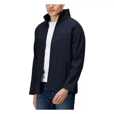 (S, Navy) Regatta Professional Mens Uproar Warm Workwear Outdoor Softshell Jacket Coat