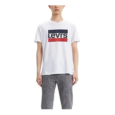 Levi's Men's Graphic Tees (New) Sportswear Logo White X-Small