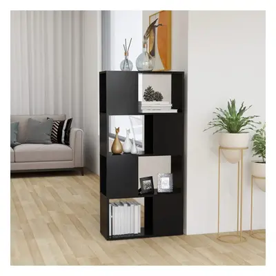 vidaXL Book Cabinet Room Divider Grey Chipboard Home Privacy Screen Bookcase