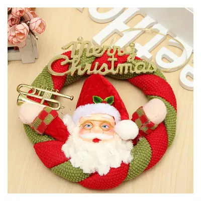 (Santa claus) Christmas Santa Claus Ornaments Festival Party Xmas Tree Hanging Decoration