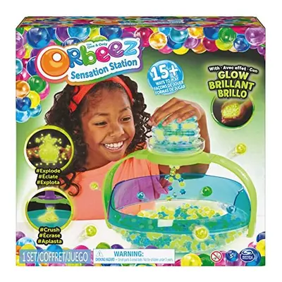 Orbeez Sensation Station, Featuring Non-Toxic Glow in The Dark Water Beads, with Tools and Stora