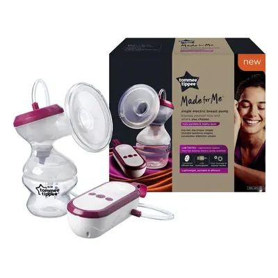 Tommee Tippee Made for Me Single Electric Breast Pump USB Rechargeable