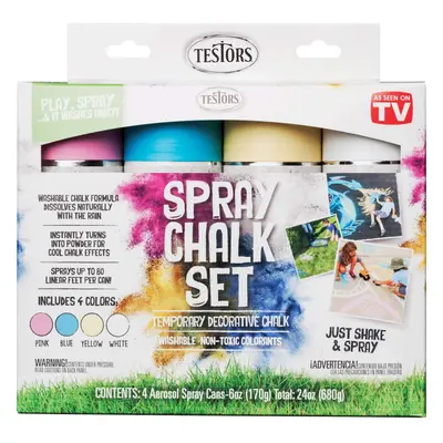 Testors Spray Chalk, Count