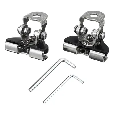 2Pcs Universal Car A Pillar Hood Led Work Light Lamp Bar Holder Clamp Mount Bracket