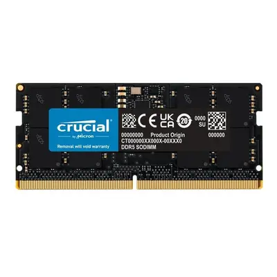 Crucial - DDR5 - module - GB - SO-DIMM 262-pin - MHz / PC5-44800