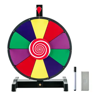 30cm Spinning Wheel for Prizes Spinning Prize Wheel w/Dry Erase Marker