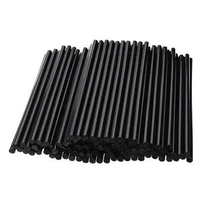 100Pcs 7mm x 190mm Black Hot Melt Glue Sticks DIY Craft Model Repair Adhesive