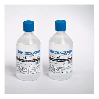 Saline Eye Wash Solution - x 500ml Bottles