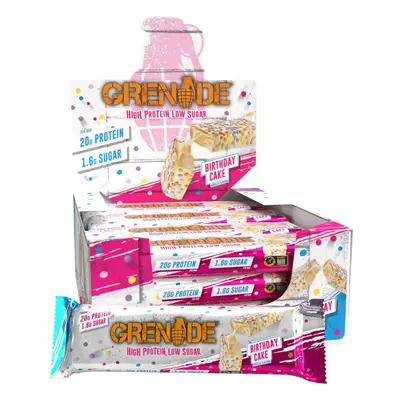 (Birthday Cake, x g) Grenade Selection Box - High Protein, Low Sugar, x g Variety Pack