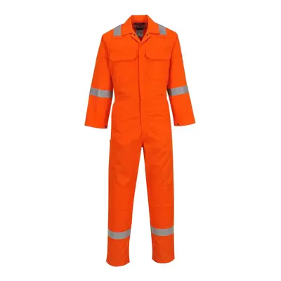 (S R, Orange) Portwest Unisex Adult Iona Bizweld Fire Resistant Overalls