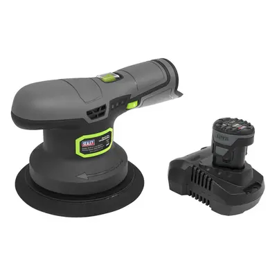 Sealey SV10.8 Series 150mm Cordless Dual Action Sander/Polisher Kit 10.8V 2Ah CP108VSP