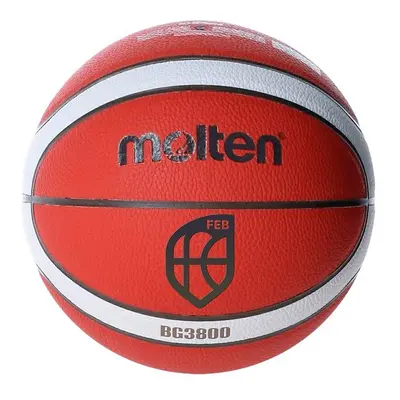 Basketball Ball Molten B5G3800 Leatherette (Size 5)