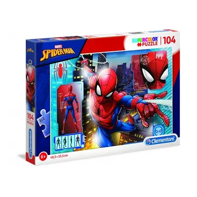 supercolor Spider-Man jigsaw puzzle pieces