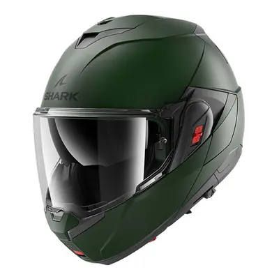 (XXL) Shark OXO Flip Up Helmet Blank Matt Green