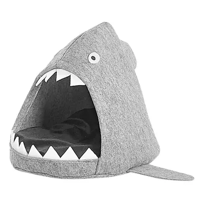 Pet Bed PIRANHA Felt Light Grey